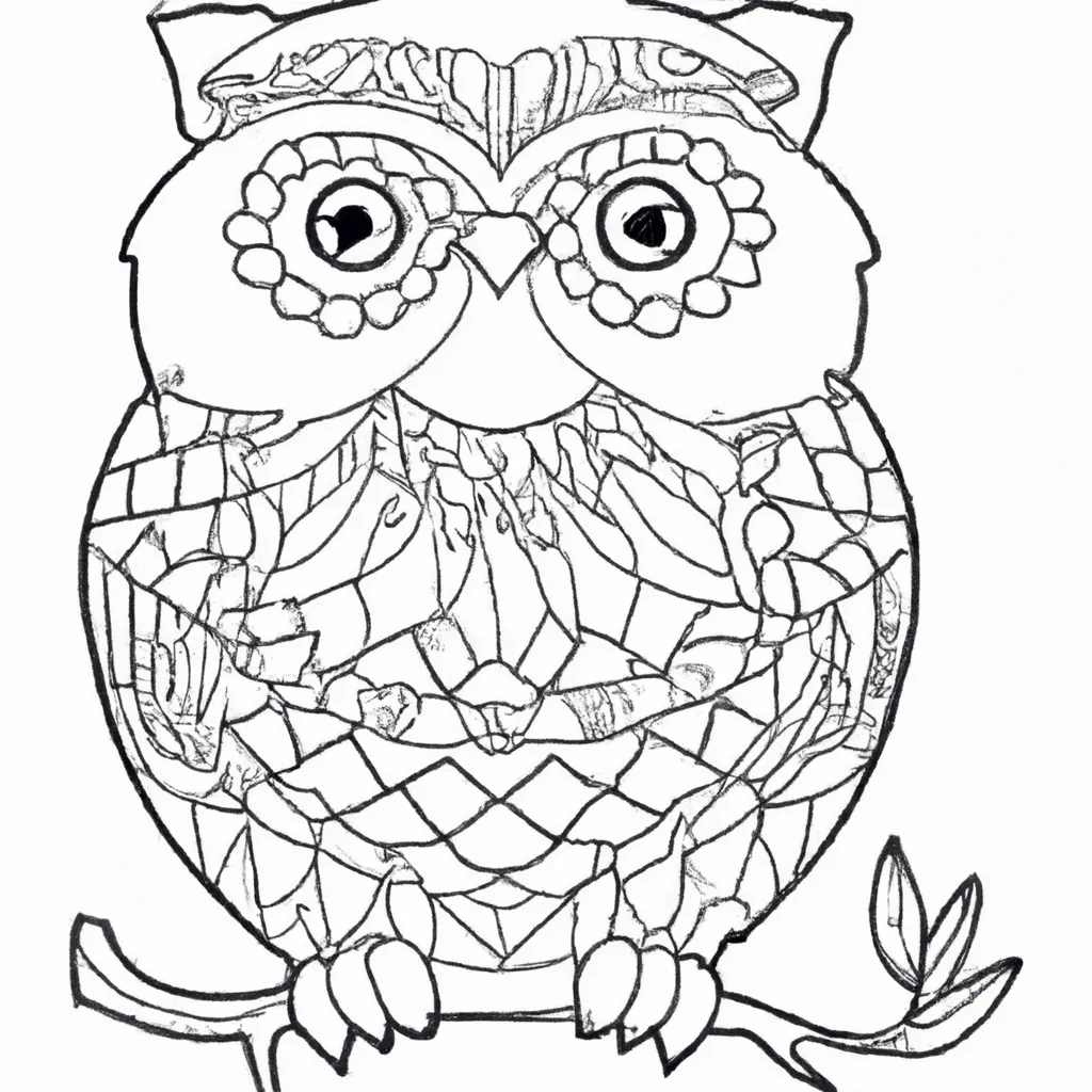 Desenhos de desenhos corujinha