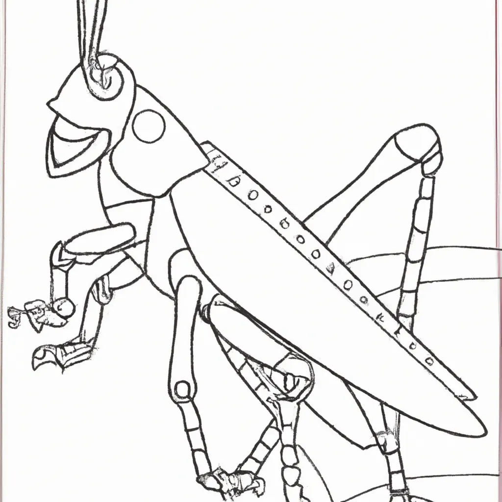 Desenhos de desenhos gafanhoto genialidade infantil