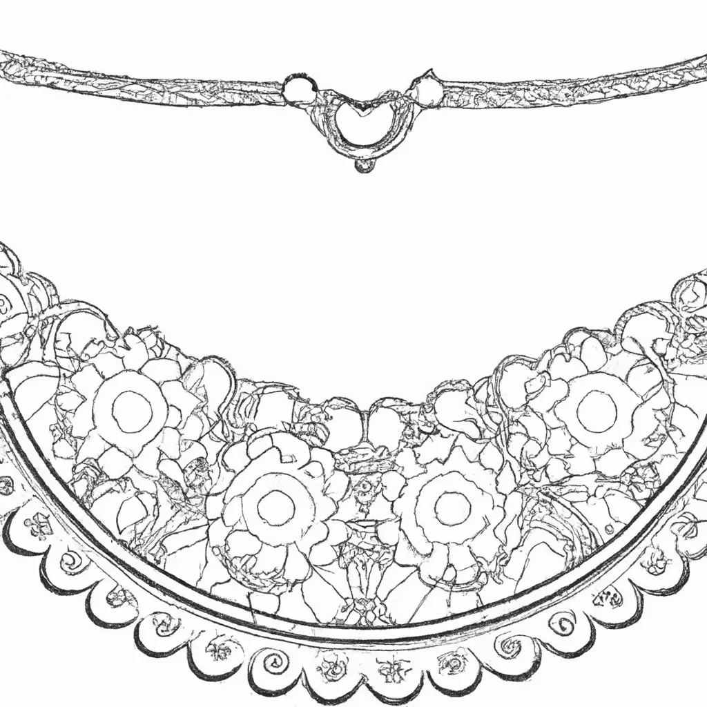 Desenhos de desenhos gargantilha