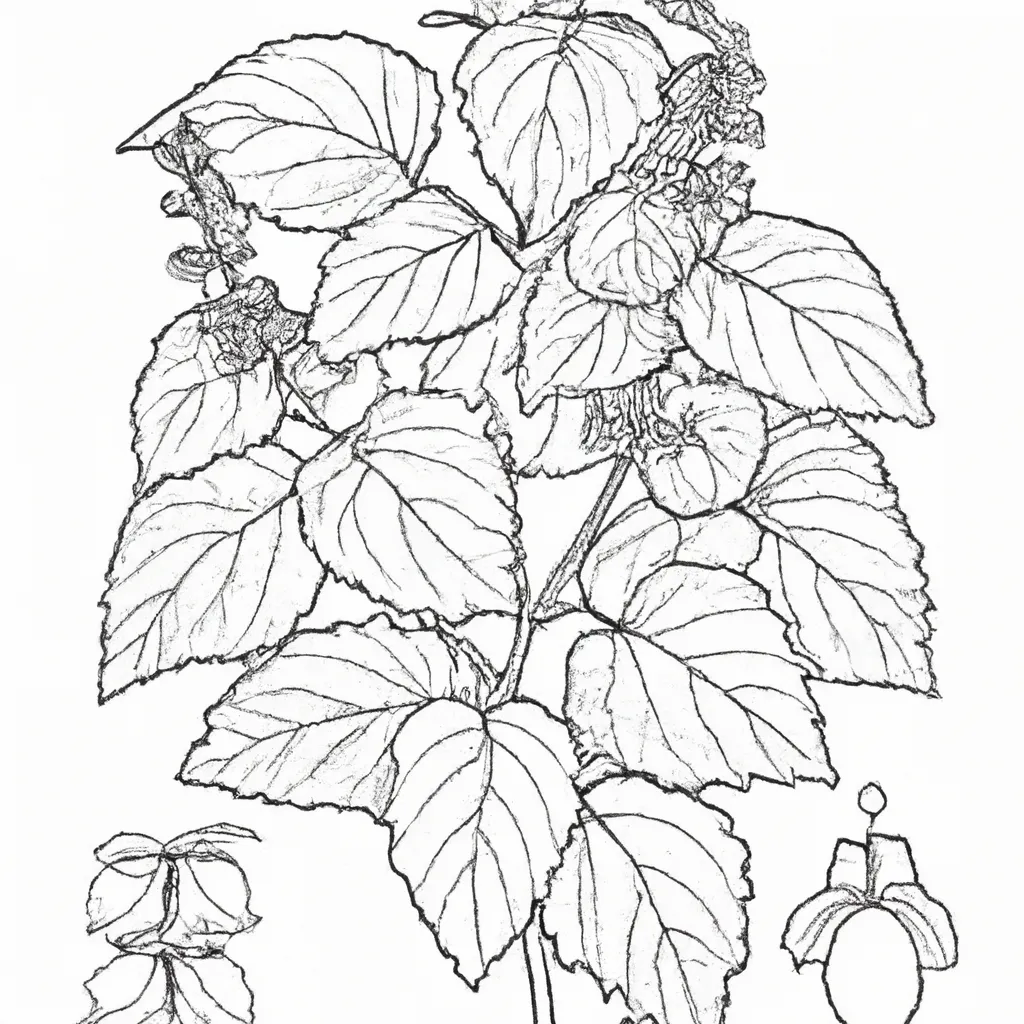 Desenhos de desenhos hortela pimenta
