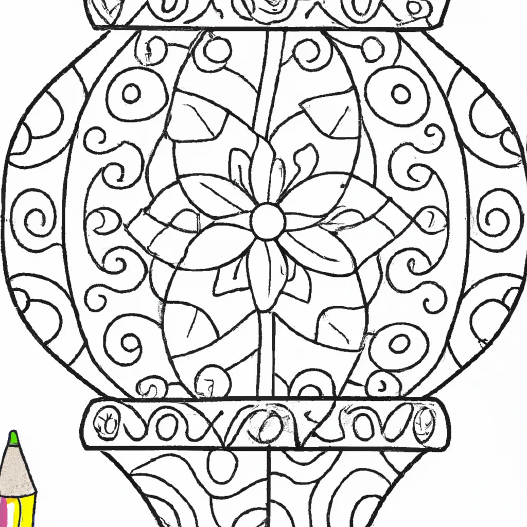 Colore sua Lampada e Desenhe um Mundo Mágico! Desenhos de desenhos lampada 1