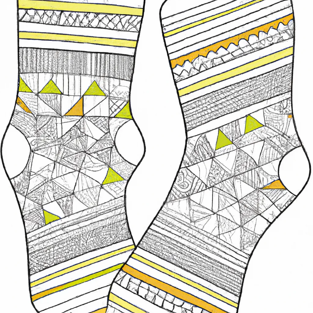 Desenhos de desenhos meias arte ilustracao criativa