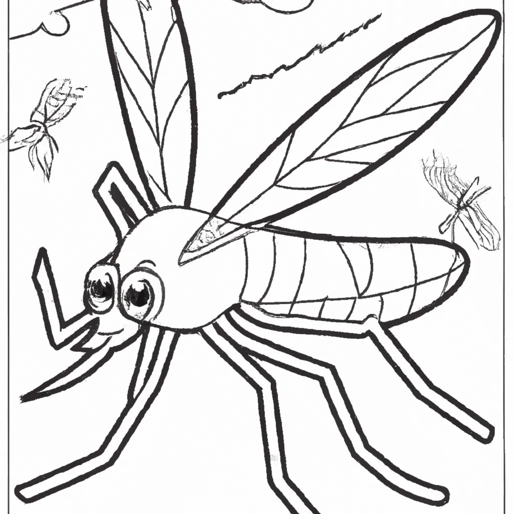 Desenhos de desenhos mosquito