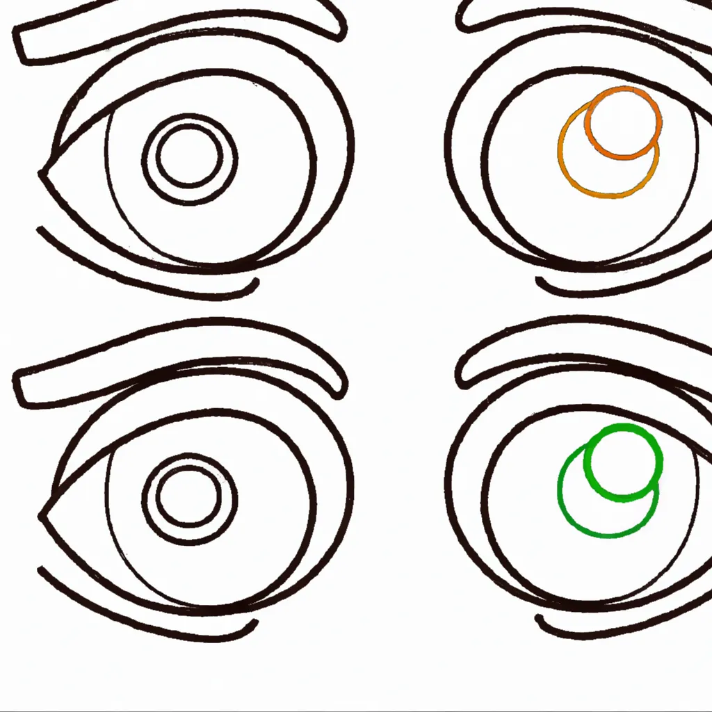 Desenhos de desenhos olhos arte expressao criativa