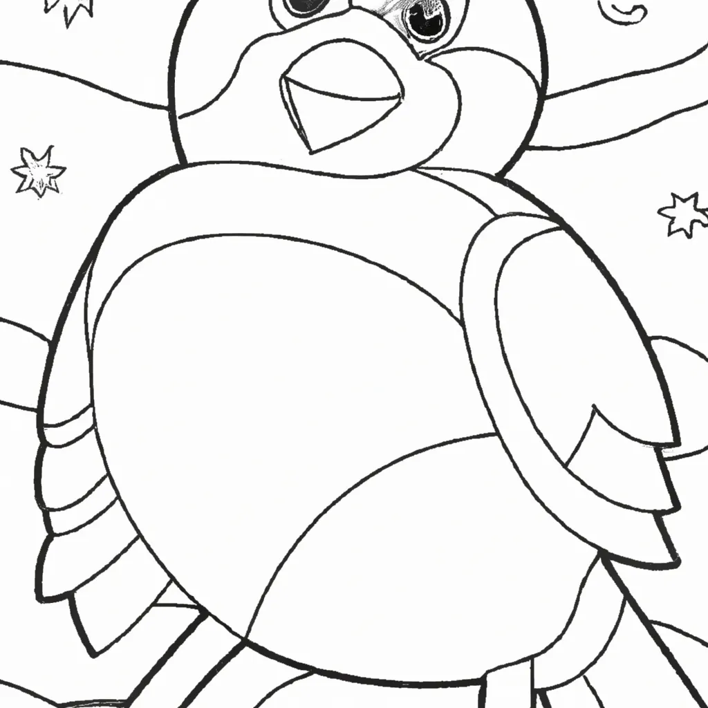 Desenhos de desenhos passaro neve