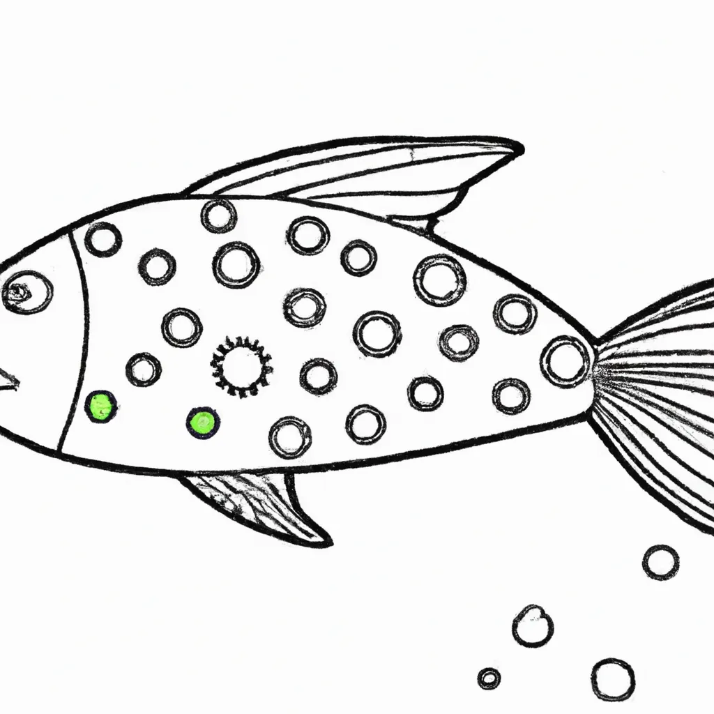 Desenhos de desenhos peixes infantis