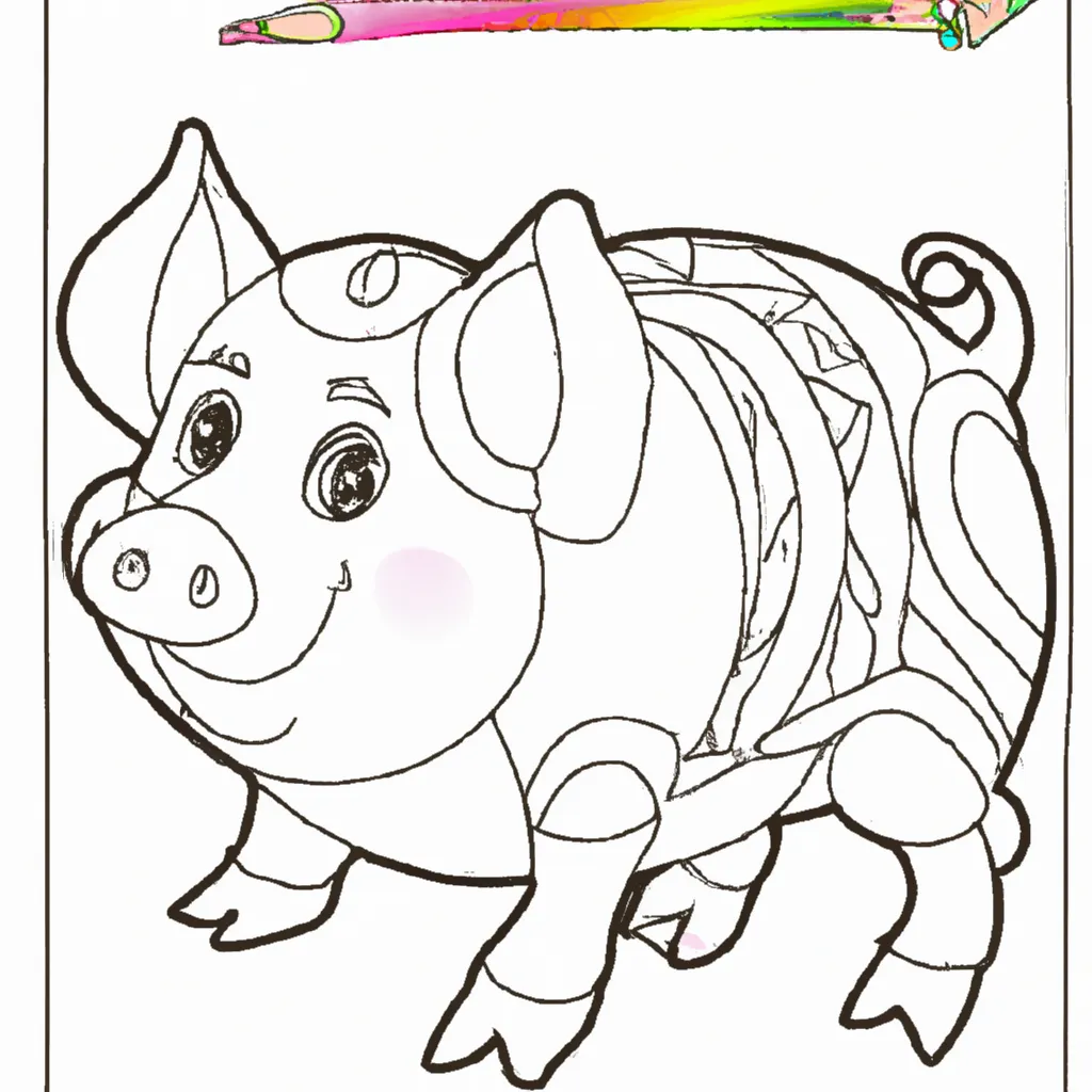 Desenhos de desenhos porco arte criativa divertida