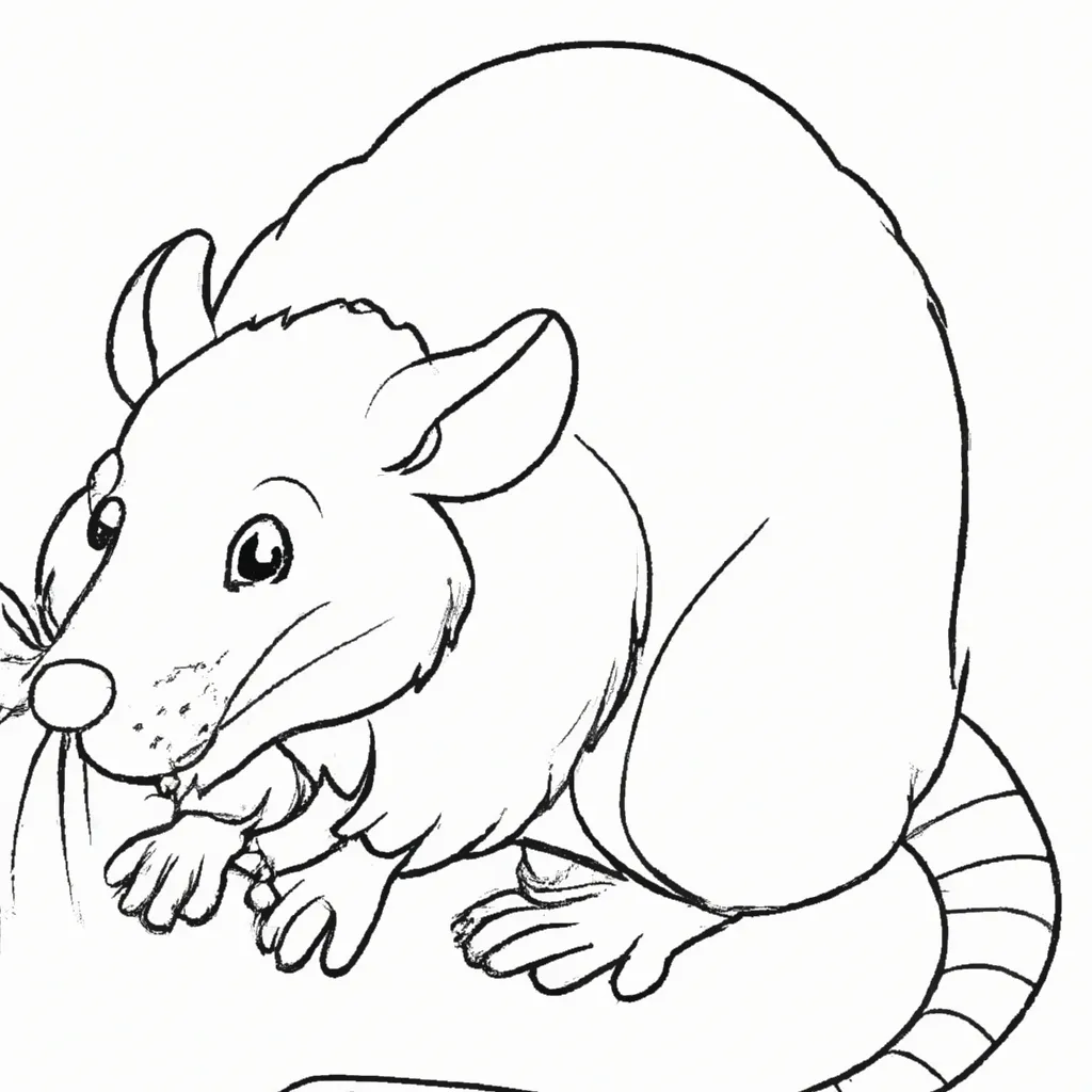 Desenhos de desenhos ratos ilustracoes