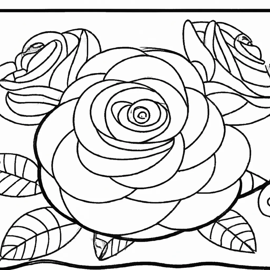 Desenhos de desenhos rosa arte floral belo