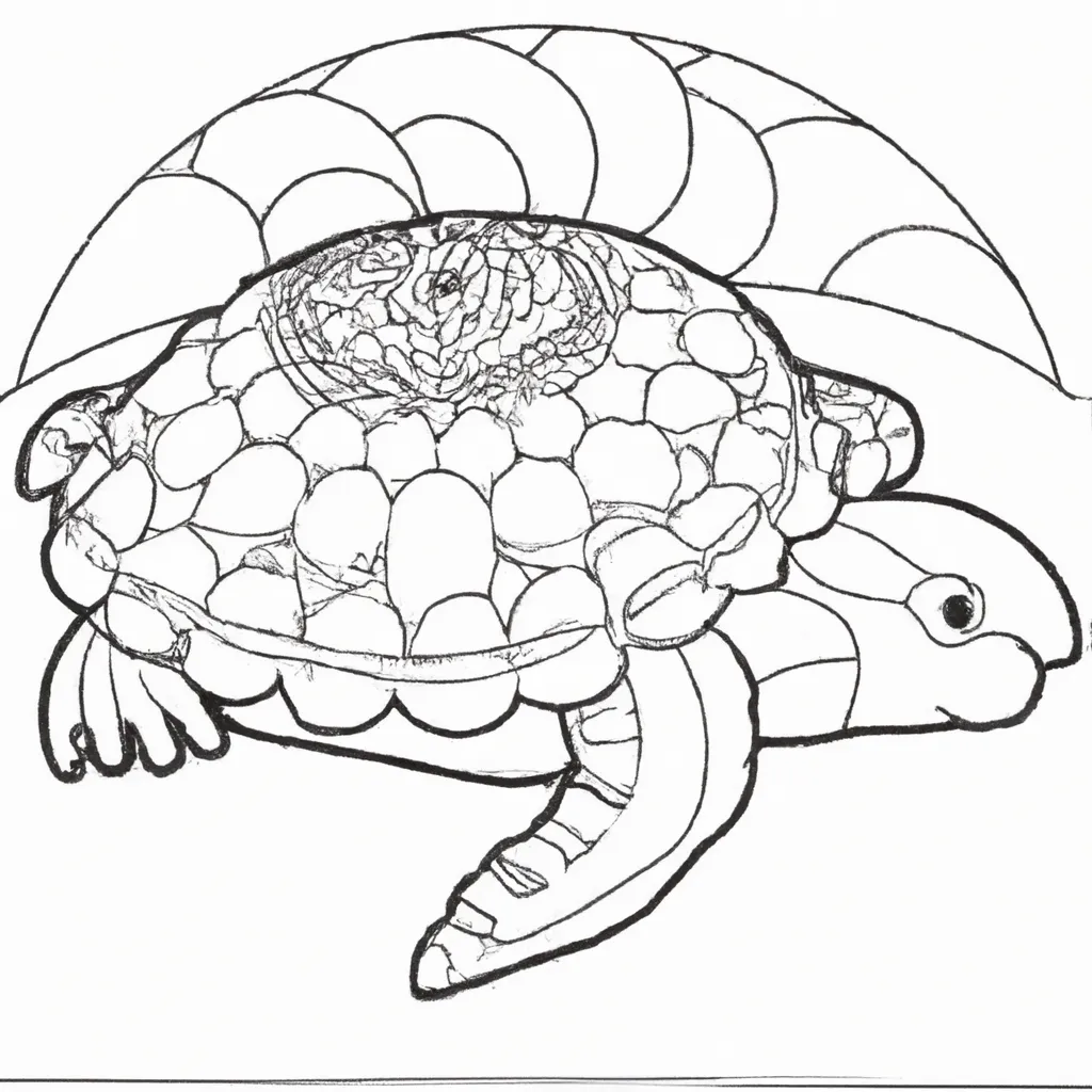 Desenhos de desenhos tartaruga infantis