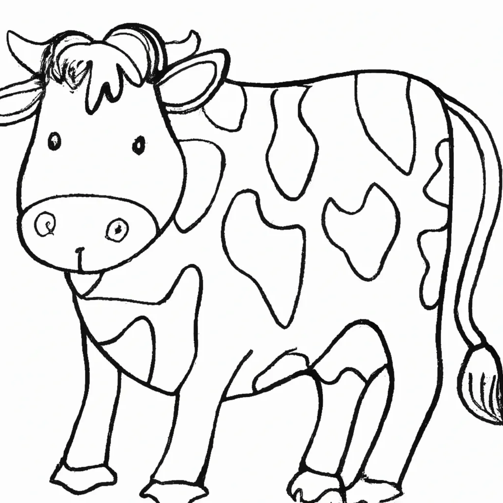 Desenhos de desenhos vaca 1
