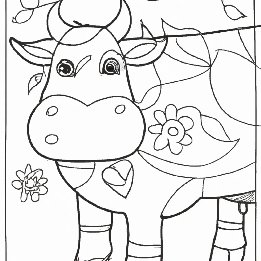 Desenhos de desenhos vaca