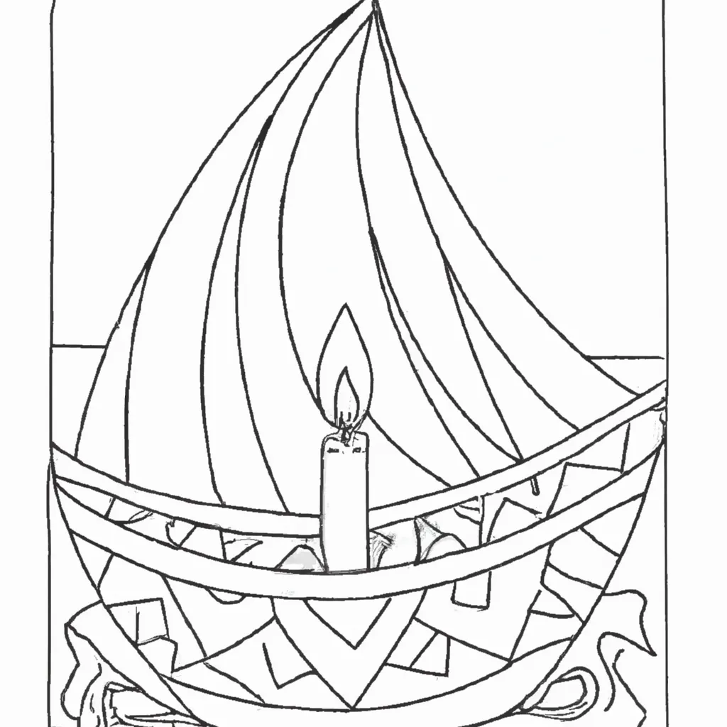 Desenhos de desenhos vela arte velaria