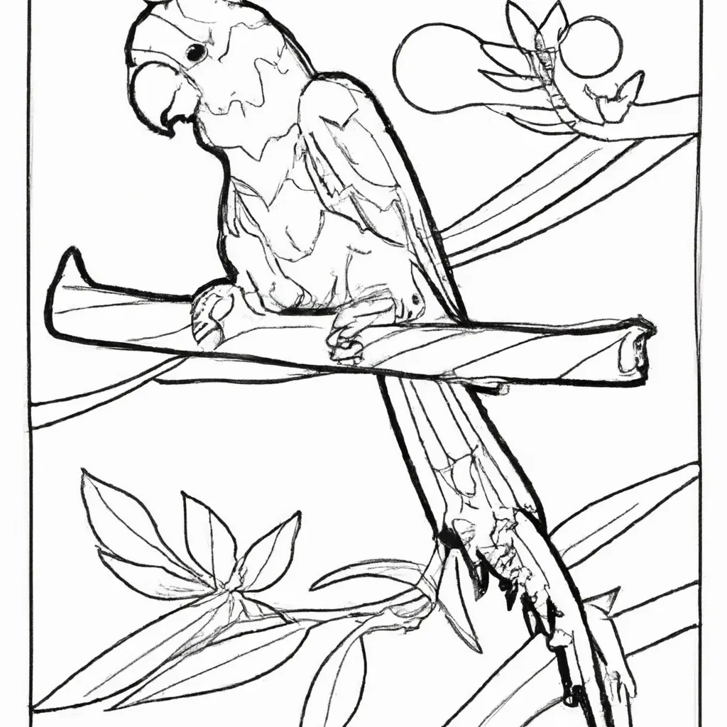Desenhos de papagaio desenhos coloridos