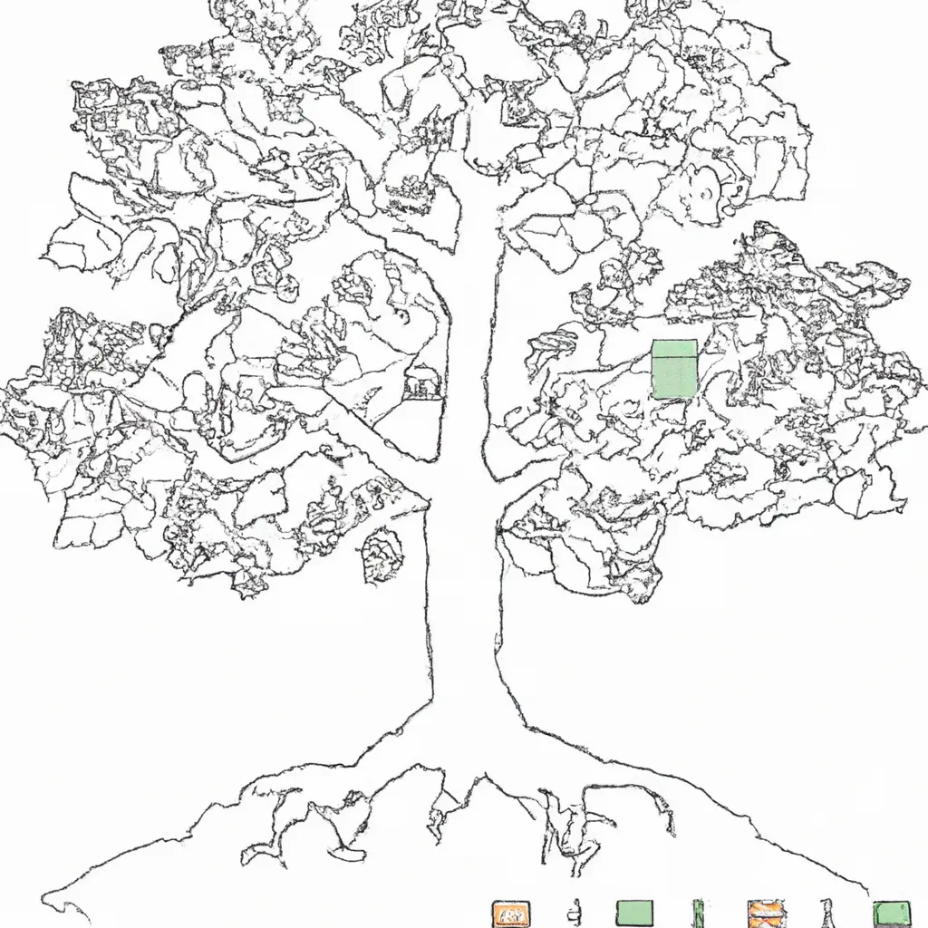 desenho de desenho arvore genealogica