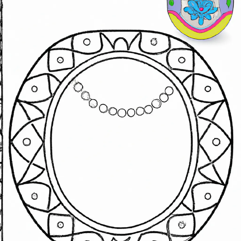 desenho de desenho pulseira feita em casa