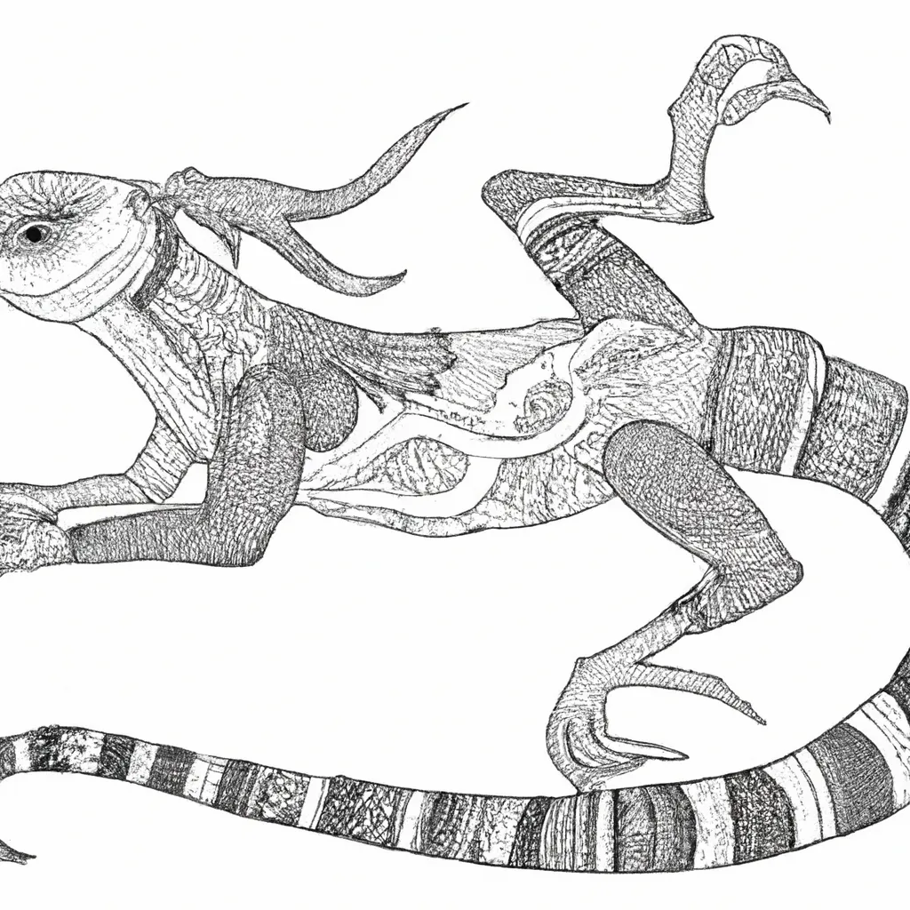 desenho de desenho zarabatana