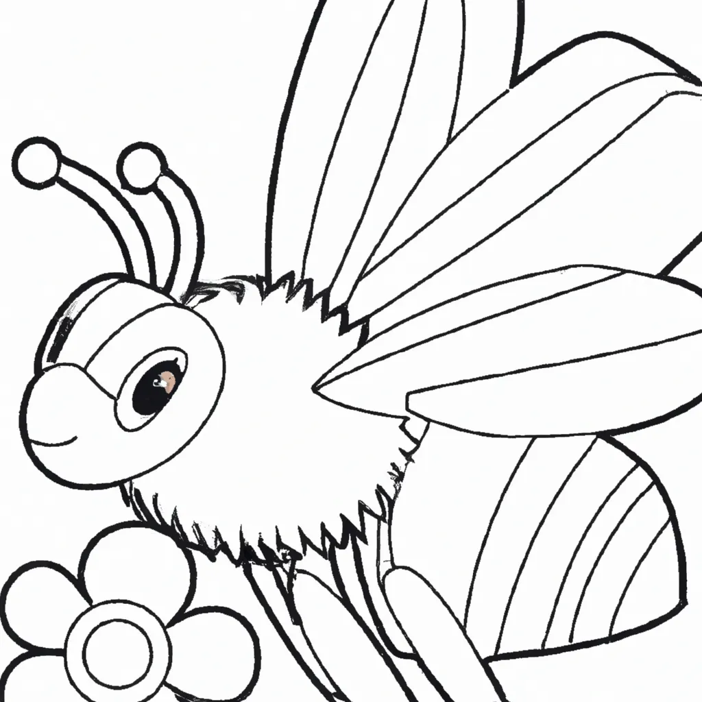desenho de desenhos abelha