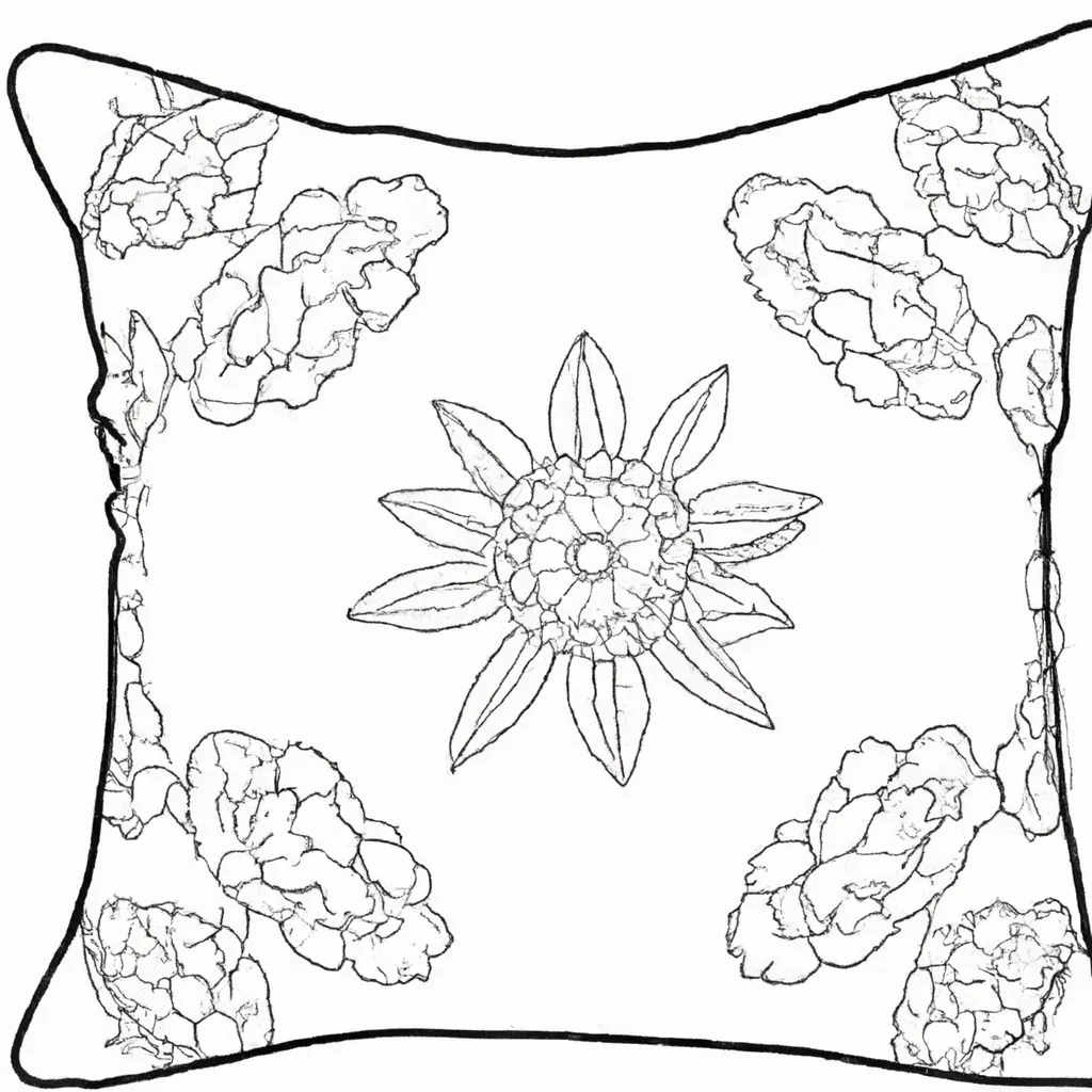 desenho de desenhos almofadas decorativas