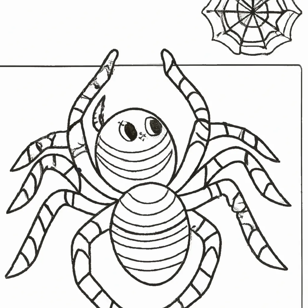 desenho de desenhos aranha arte infantil