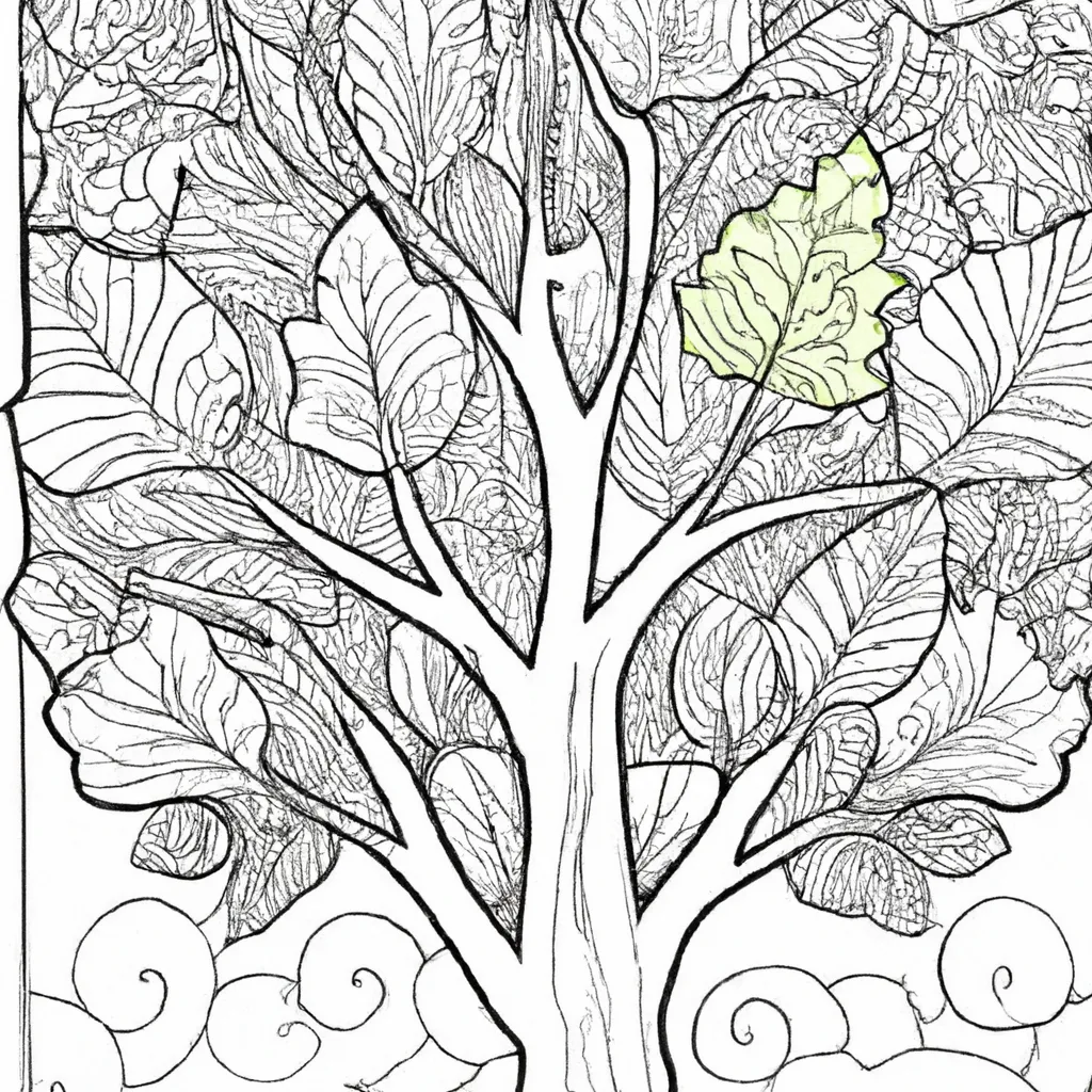 desenho de desenhos arvore 1