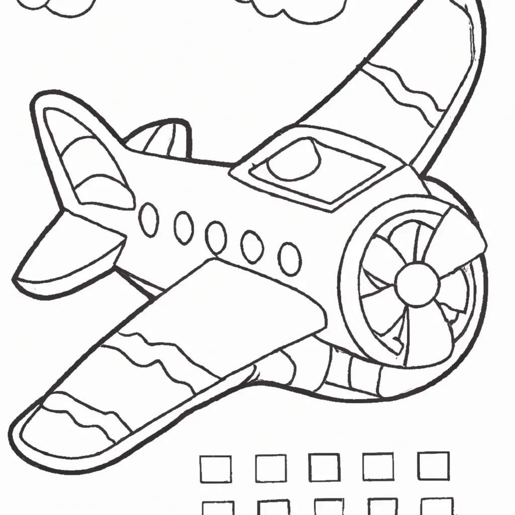 desenho de desenhos aviao