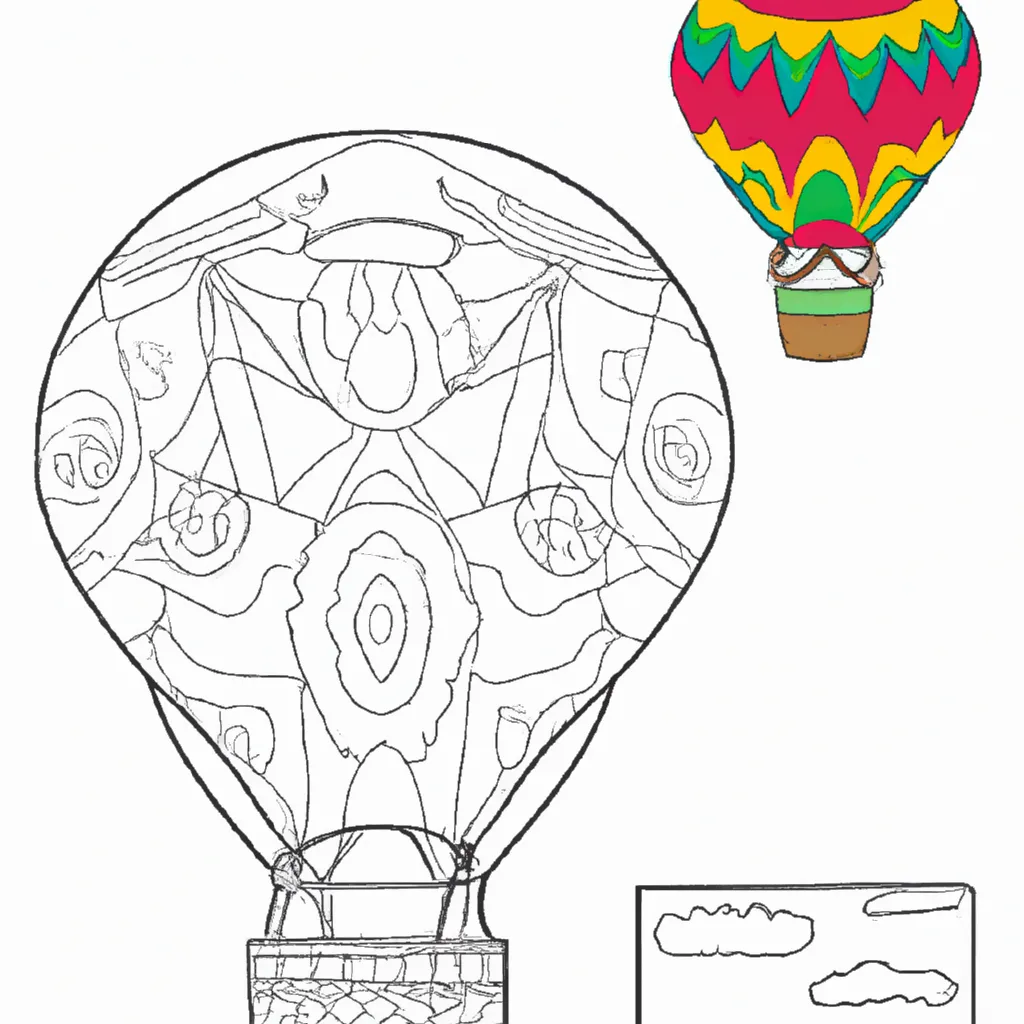 desenho de desenhos balao