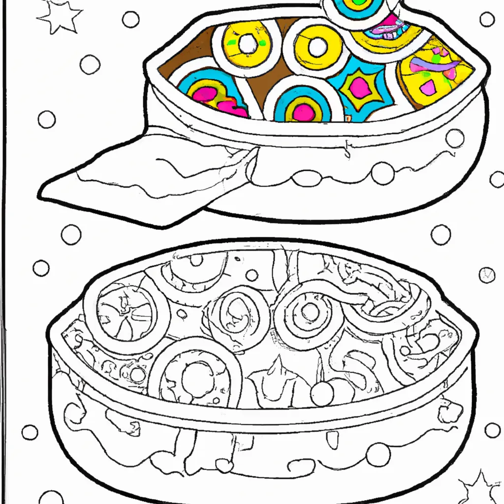desenho de desenhos biscoito