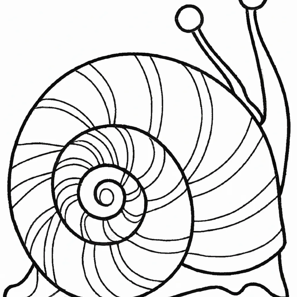 desenho de desenhos caramujo artisticos fofos