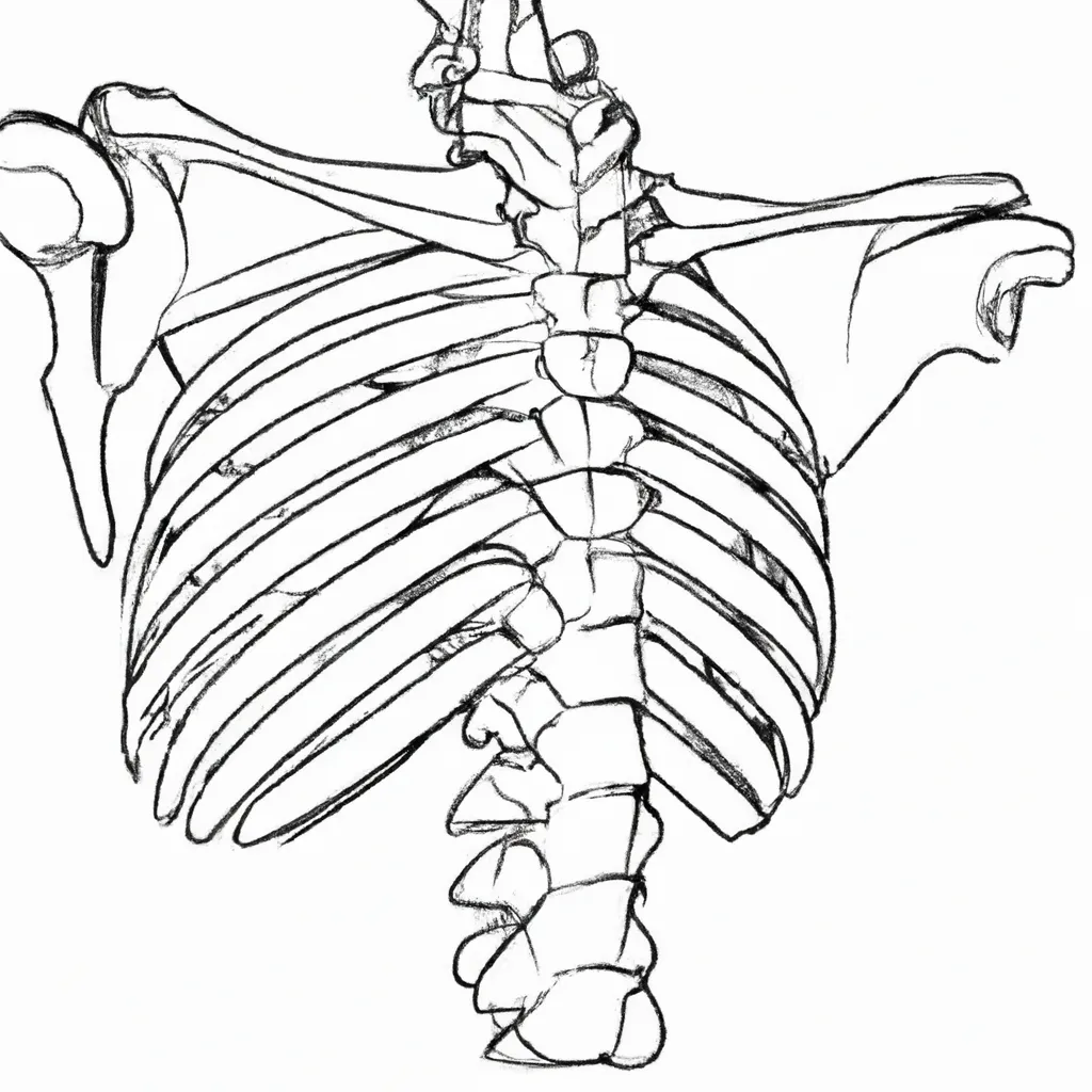 desenho de desenhos clavicula