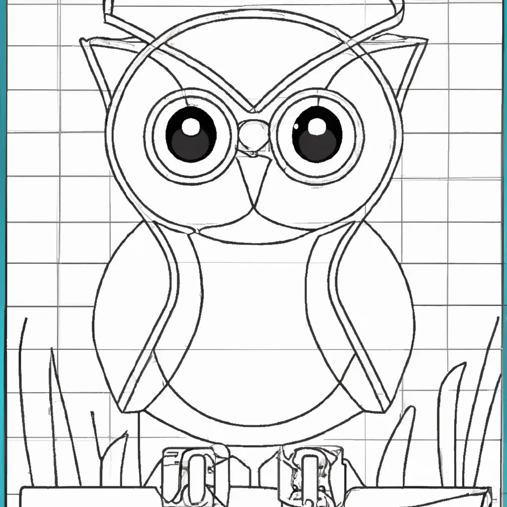 desenho de desenhos corujinha