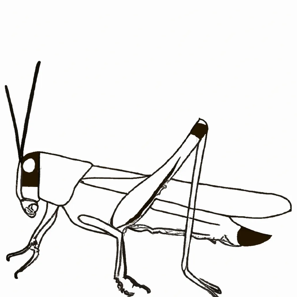 desenho de desenhos gafanhoto ilustracoes