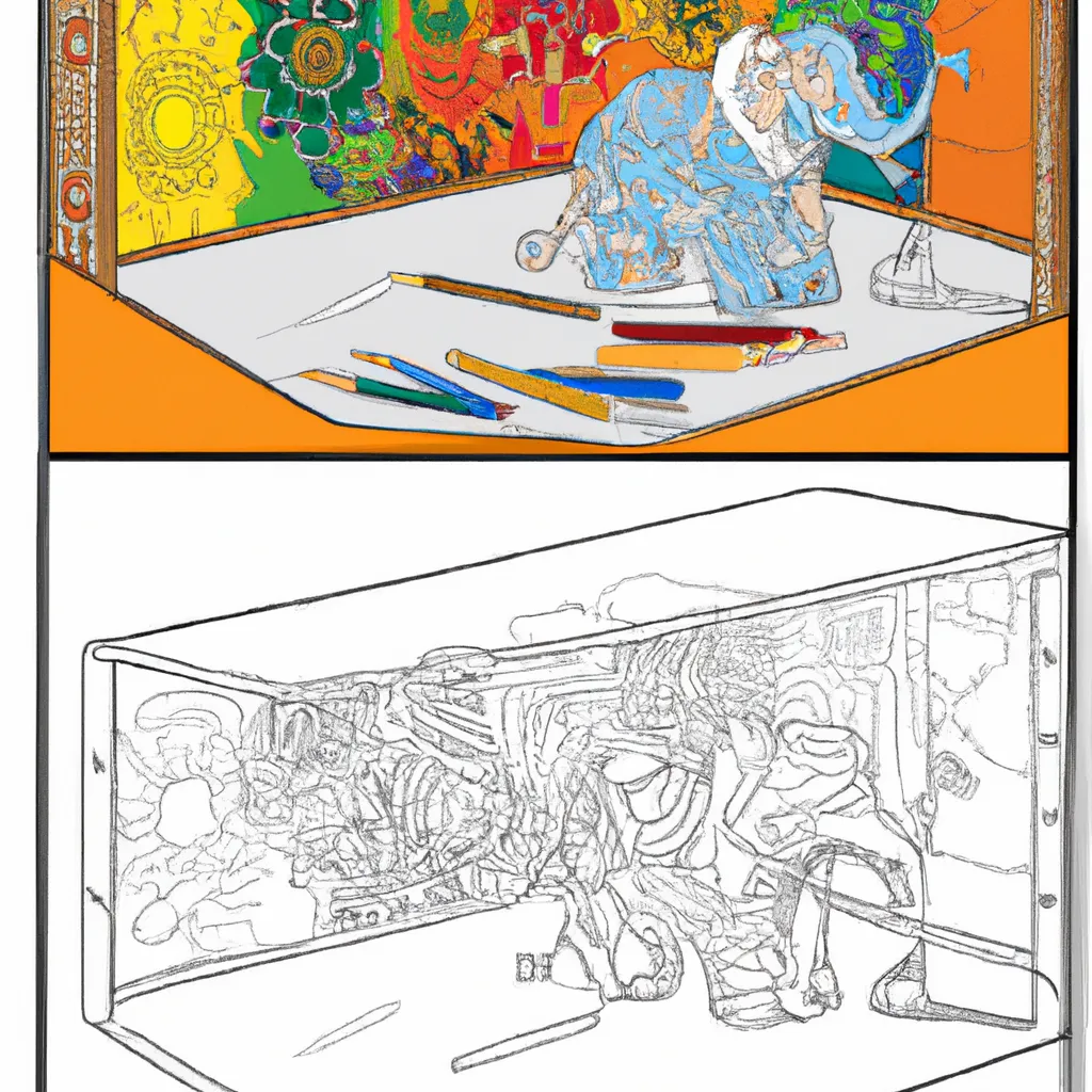 desenho de desenhos gaveta inspiracao arte criativa