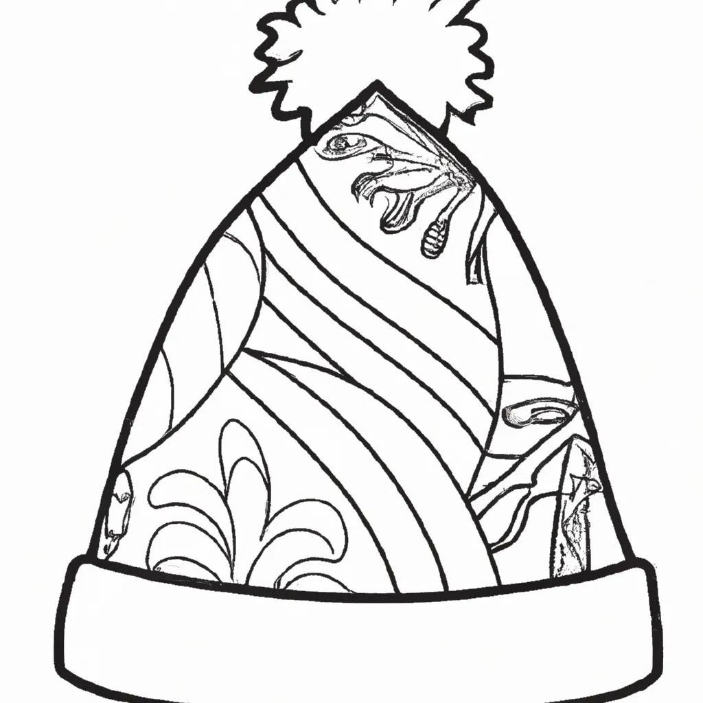 desenho de desenhos gorro ideias criativas divertidas