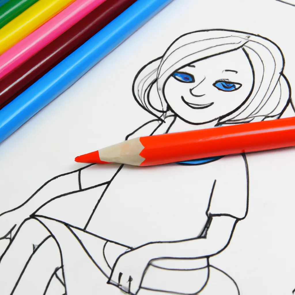 desenho de desenhos lapiseira