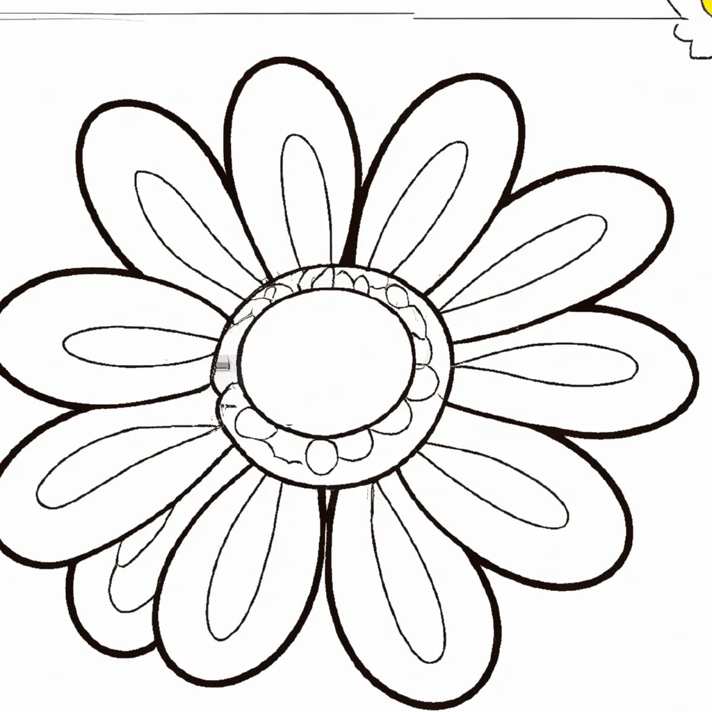desenho de desenhos margarida da disney 1