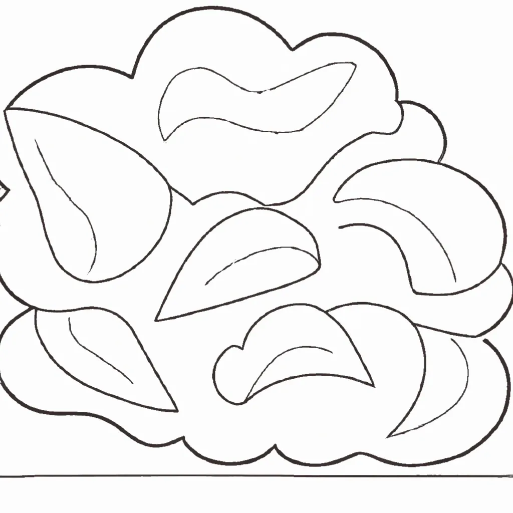 desenho de desenhos nuvem