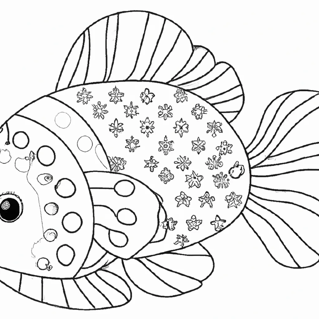 desenho de desenhos peixe cachorro