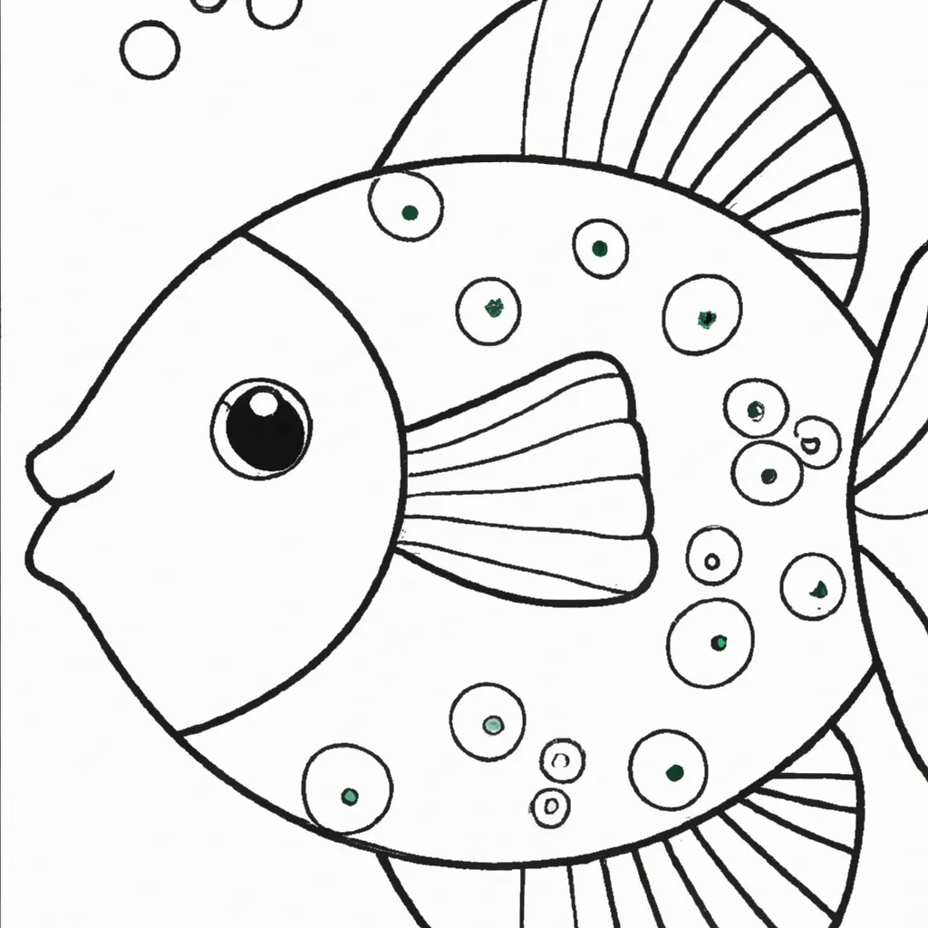 desenho de desenhos peixe lua