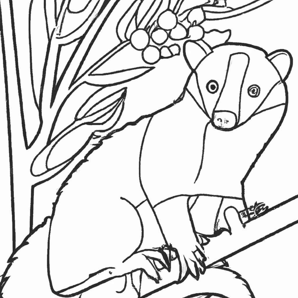 desenho de desenhos quati pt br