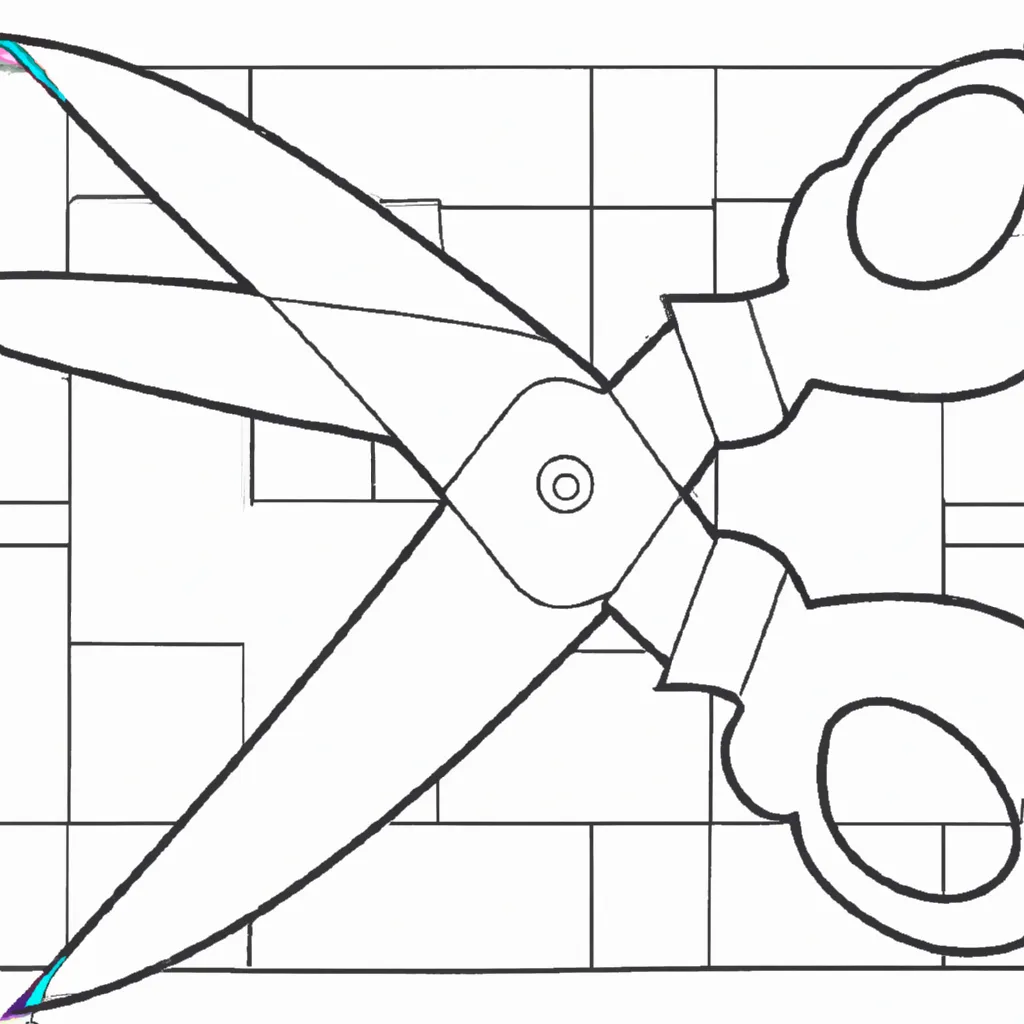 desenho de desenhos tesoura arte infantil