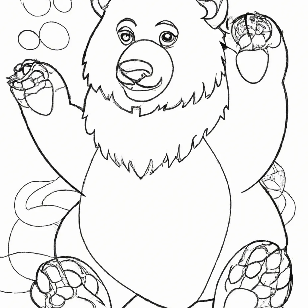 desenho de desenhos urso pt br