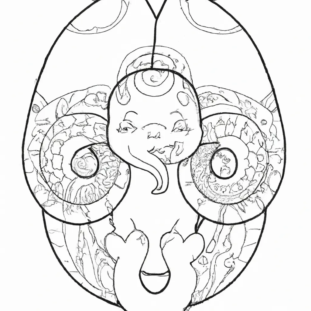 desenho de desenhos uterinos saude reproducao