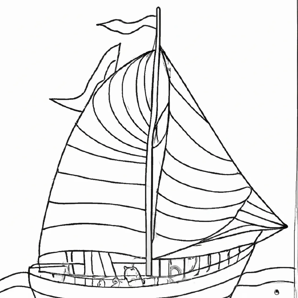 desenho de desenhos vela arte velaria