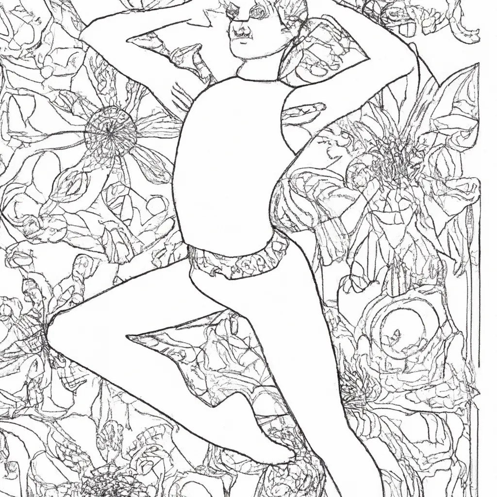 Atividade infantil de desenhos atletismo