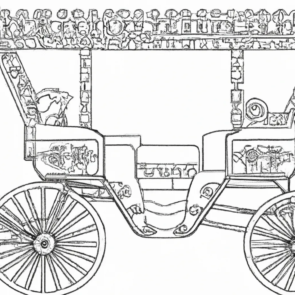 Atividade infantil de desenhos carros divertidos