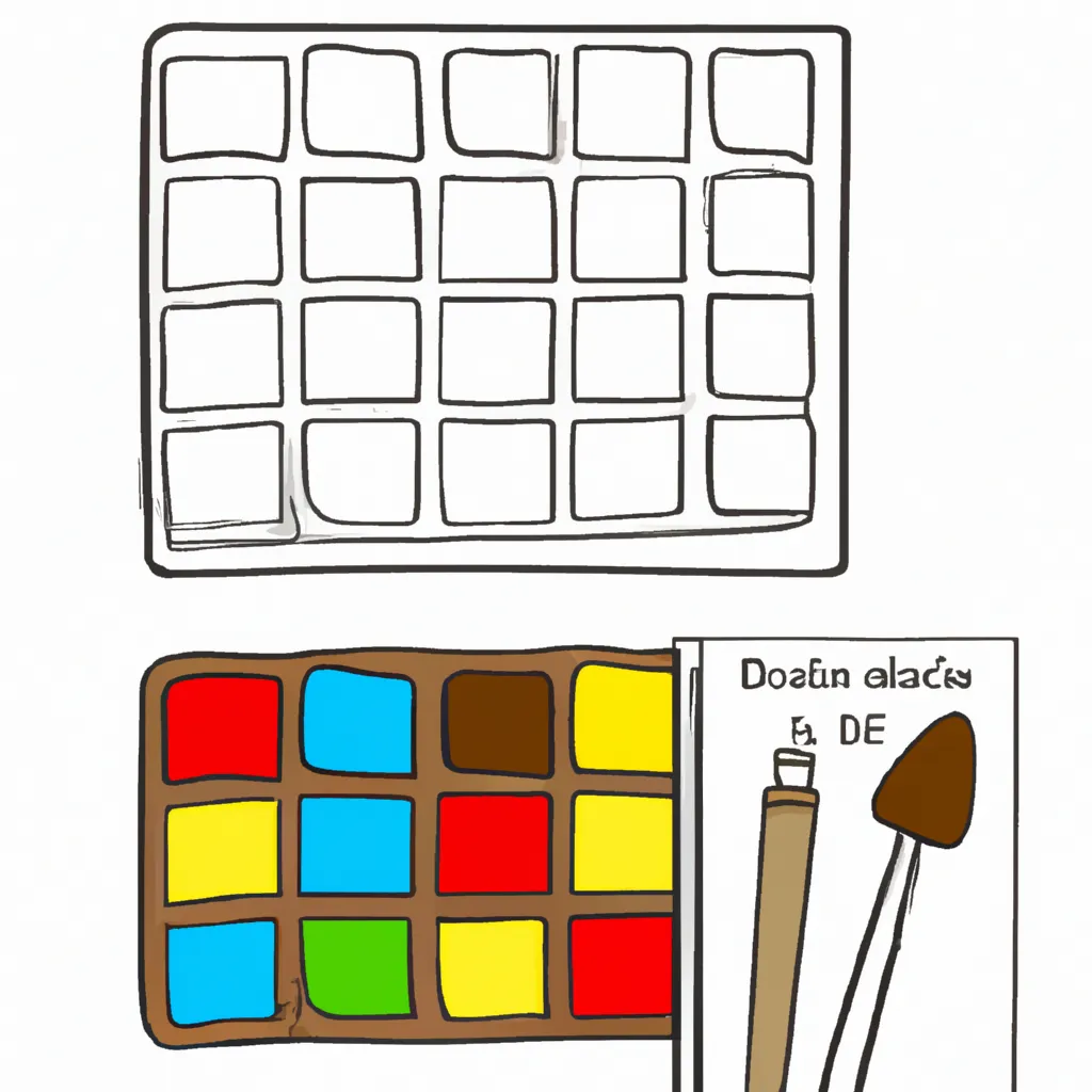 Atividade infantil de desenhos chocolate arte doces gostoso