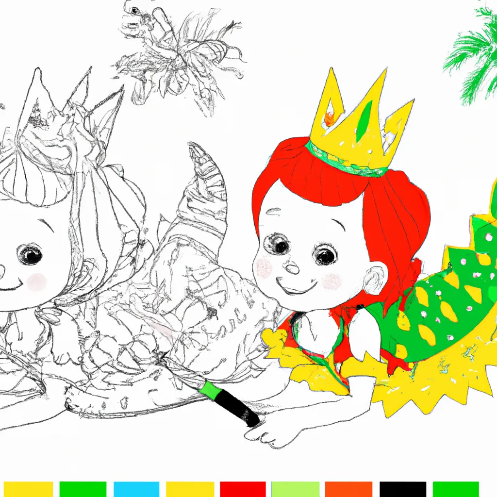 Atividade infantil de desenhos da tia