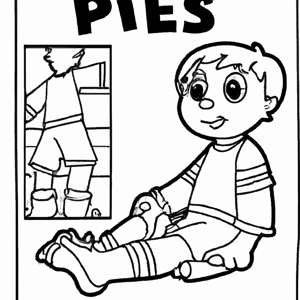 Pinte os Seus Pés: Desenho Divertido Para Colorir! Atividade infantil de desenhos de pes arte e saude