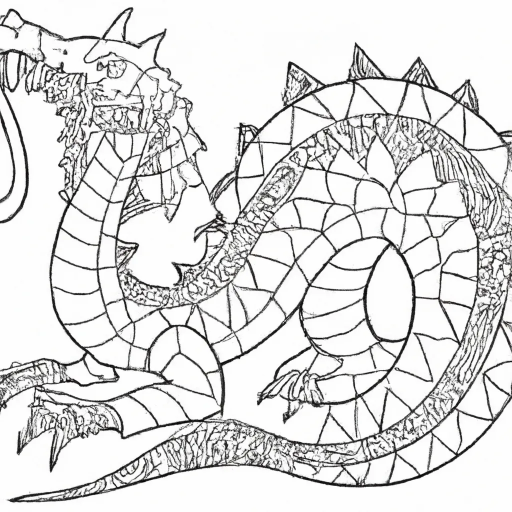 Atividade infantil de desenhos decatlo